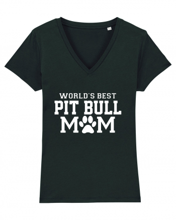 PIT BULL MOM Black