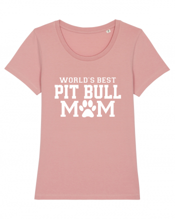 PIT BULL MOM Canyon Pink