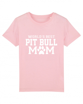 PIT BULL MOM Cotton Pink