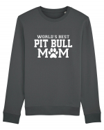 PIT BULL MOM Bluză mânecă lungă Unisex Rise