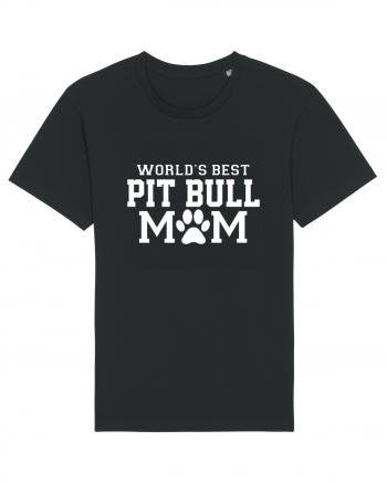 PIT BULL MOM Black