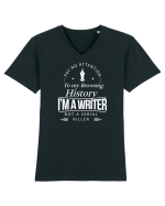 WRITER Tricou mânecă scurtă guler V Bărbat Presenter