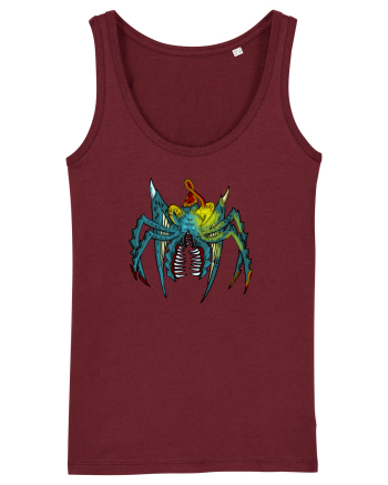 FOREST NEON SPIDER Burgundy