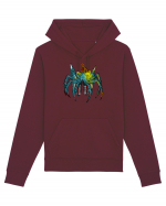 FOREST NEON SPIDER Hanorac Unisex Drummer