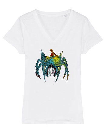 FOREST NEON SPIDER White