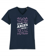 ARIES Tricou mânecă scurtă guler V Bărbat Presenter