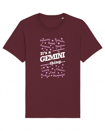 GEMINI Burgundy