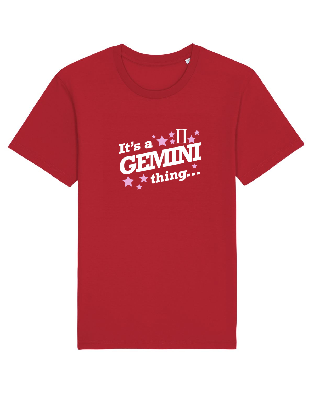 Tricou mânecă scurtă Unisex Rocker Red