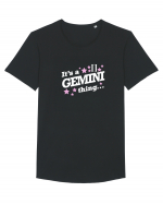 GEMINI Tricou mânecă scurtă guler larg Bărbat Skater