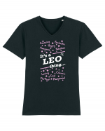 LEO Tricou mânecă scurtă guler V Bărbat Presenter