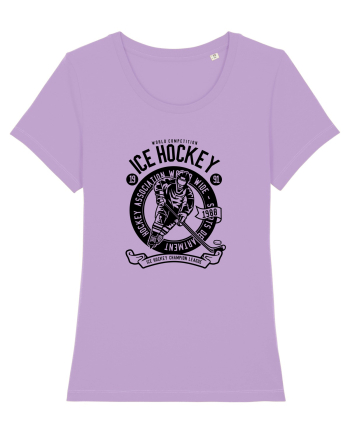Ice Hockey Championship Black Lavender Dawn