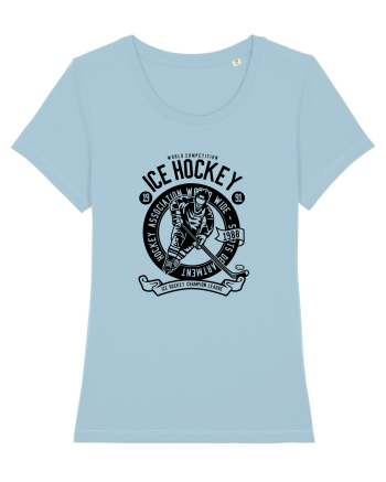 Ice Hockey Championship Black Sky Blue