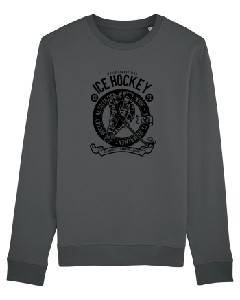 Ice Hockey Championship Black Anthracite