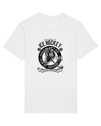 Ice Hockey Championship Black White