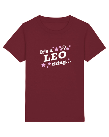 LEO Burgundy