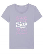 LIBRA Tricou mânecă scurtă guler larg fitted Damă Expresser