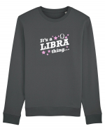 LIBRA Bluză mânecă lungă Unisex Rise