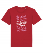 PIECES Tricou mânecă scurtă Unisex Rocker