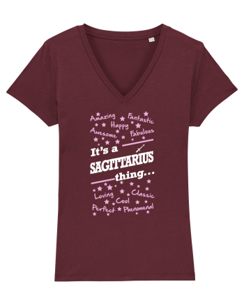 SAGITTARIUS Burgundy
