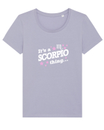 SCORPIO Tricou mânecă scurtă guler larg fitted Damă Expresser