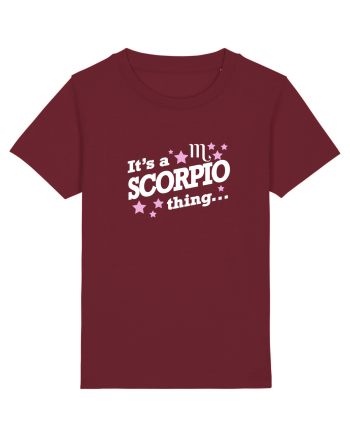 SCORPIO Burgundy