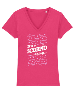 SCORPIO Tricou mânecă scurtă guler V Damă Evoker