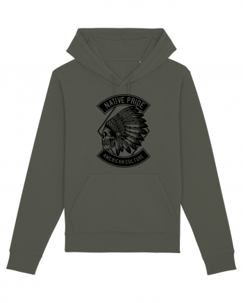 Indian Skull Black Khaki