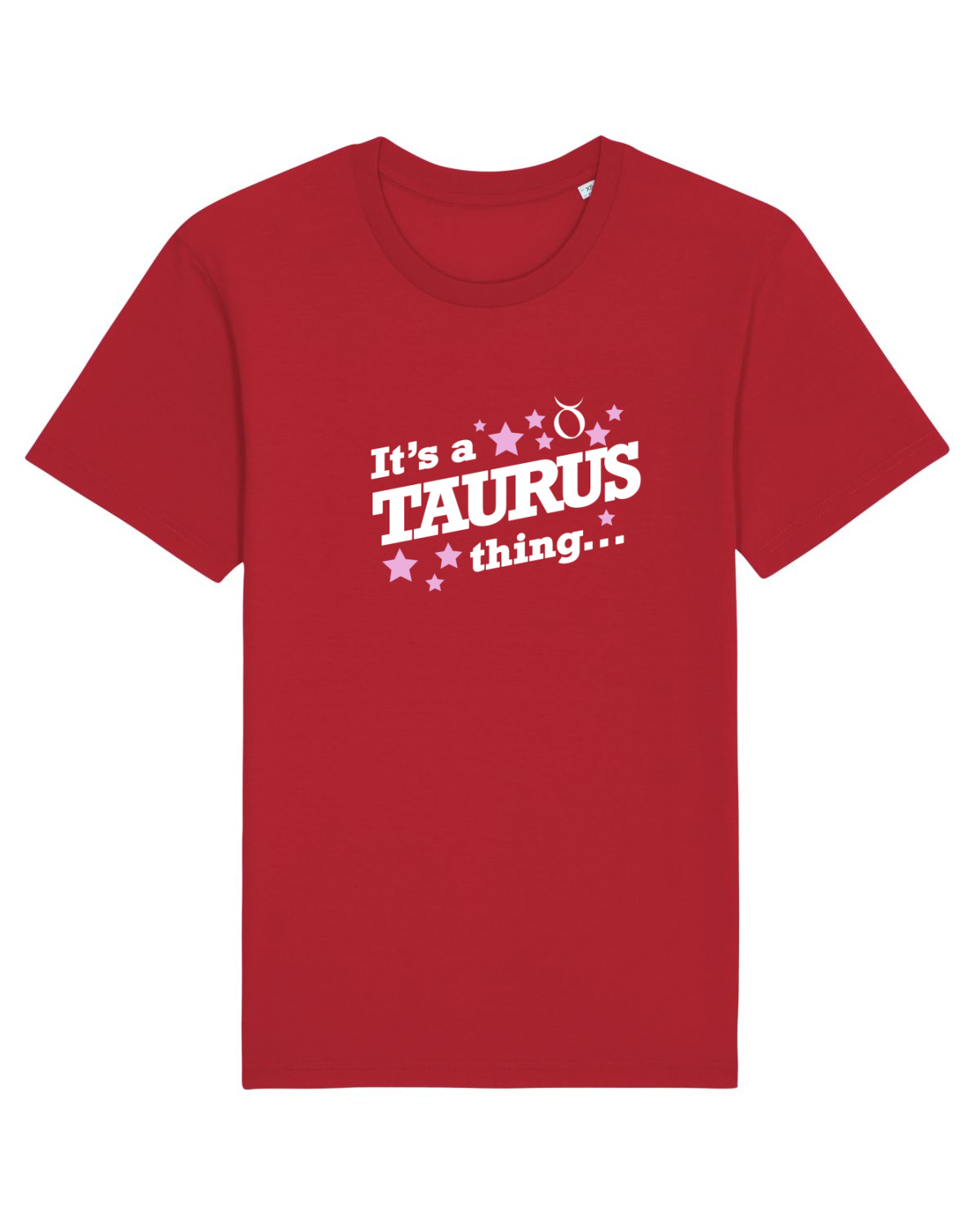 Tricou mânecă scurtă Unisex Rocker Red