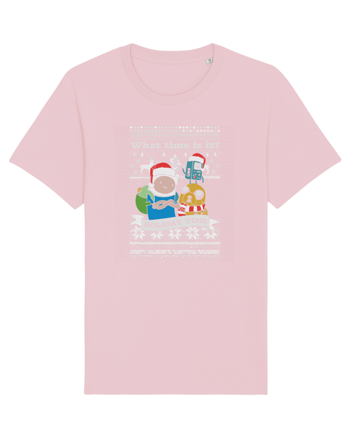 Tricou mânecă scurtă Unisex Rocker Cotton Pink