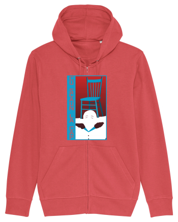 Cu scaun la cap Carmine Red