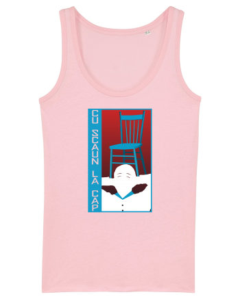 Cu scaun la cap Cotton Pink