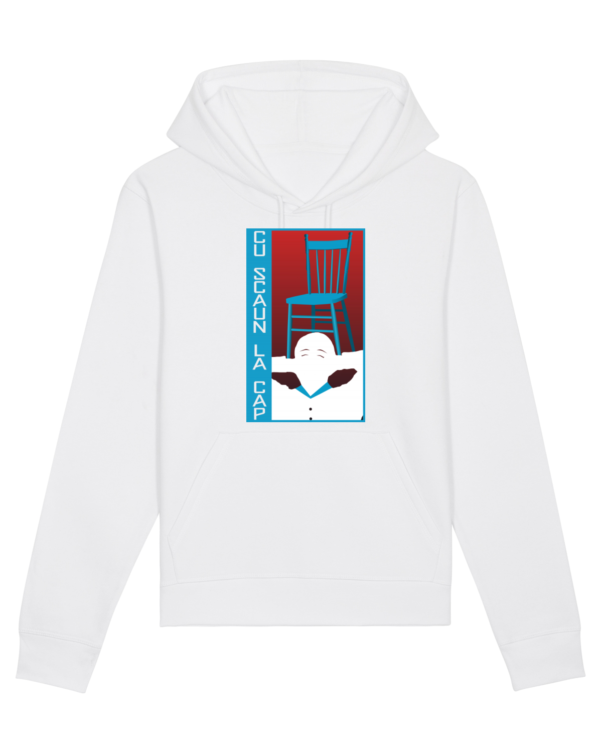 Hanorac Unisex Drummer White