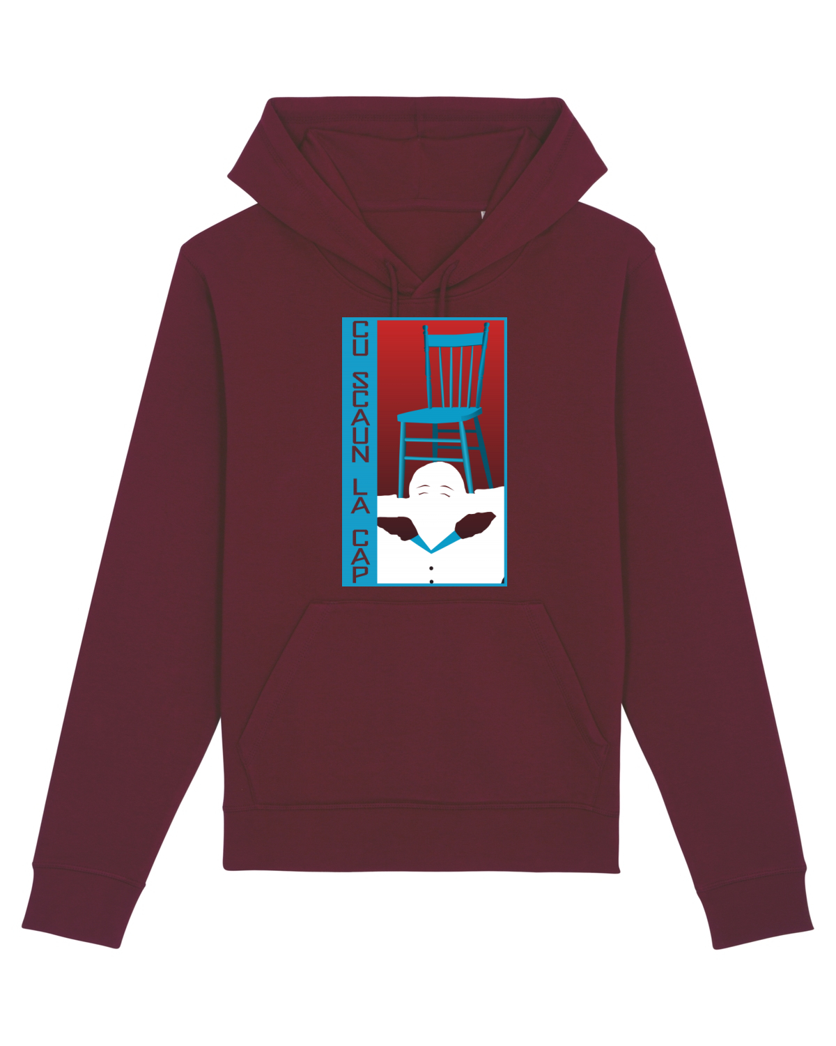 Hanorac Unisex Drummer Burgundy