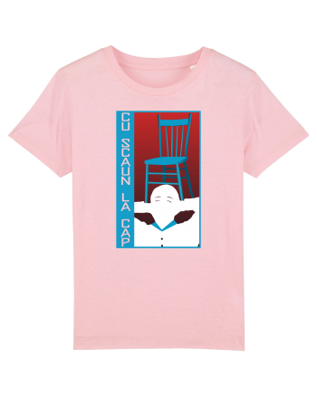 Cu scaun la cap Cotton Pink