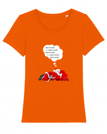  Mos Craciun Lucreaza SI In Somn! Ai Fost Cuminte...? Bright Orange