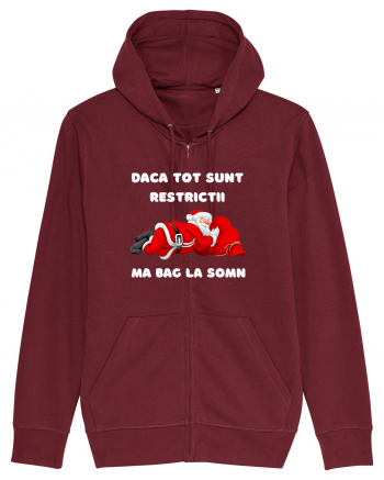  Mos Craciun doarme anul acesta din cauza restrictiilor...? Burgundy