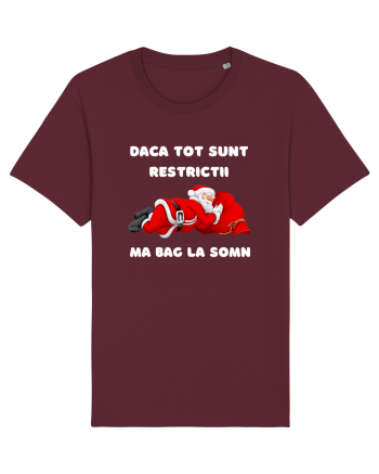  Mos Craciun doarme anul acesta din cauza restrictiilor...? Burgundy