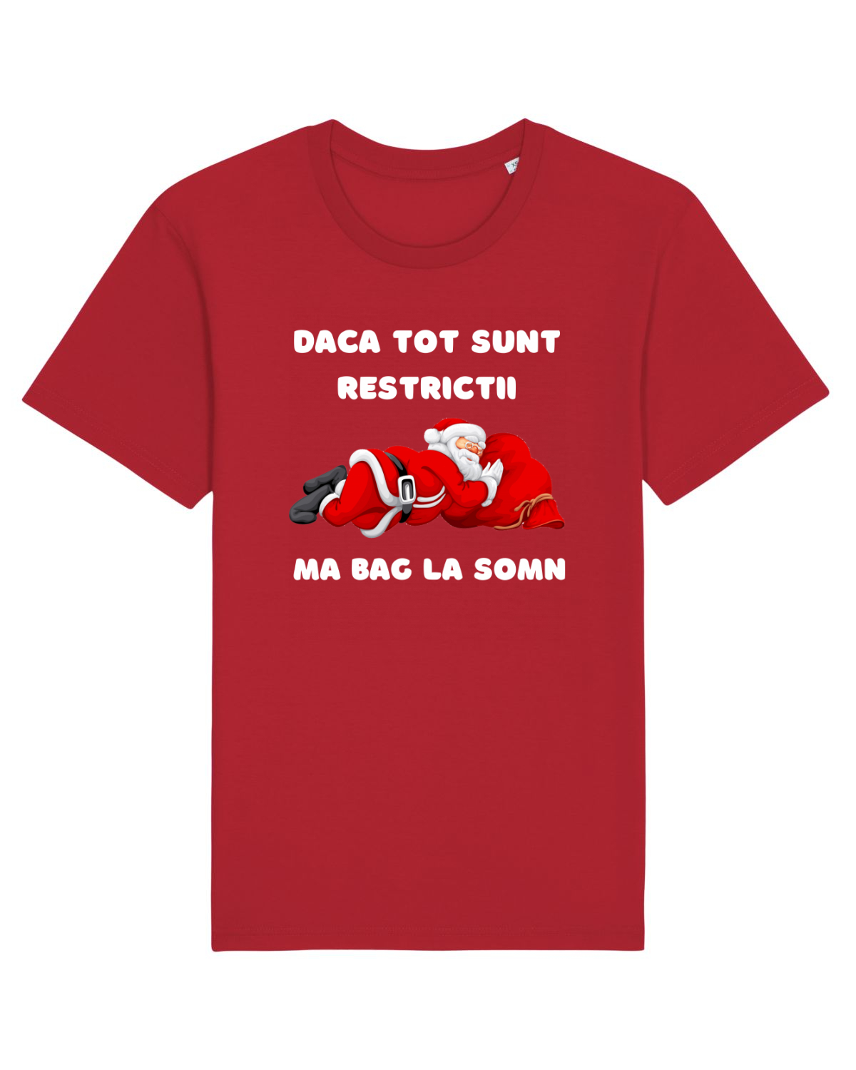 Tricou mânecă scurtă Unisex Rocker Red