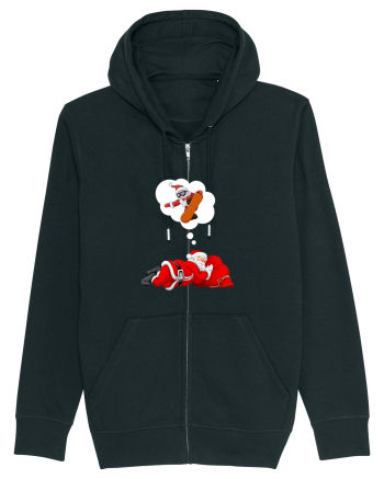Mos Craciun Viseaza ca se da cu placa! Snowboarding Black