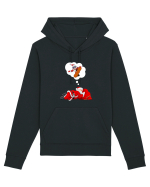 Mos Craciun Viseaza ca se da cu placa! Snowboarding Hanorac Unisex Drummer