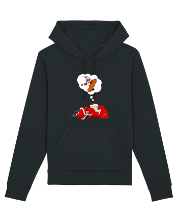 Mos Craciun Viseaza ca se da cu placa! Snowboarding Black