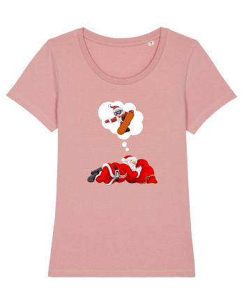Mos Craciun Viseaza ca se da cu placa! Snowboarding Canyon Pink