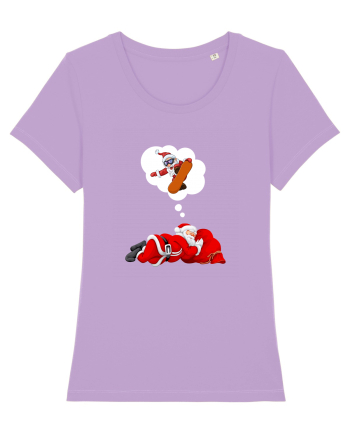 Mos Craciun Viseaza ca se da cu placa! Snowboarding Lavender Dawn