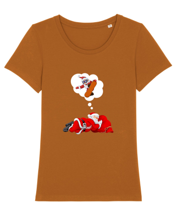 Mos Craciun Viseaza ca se da cu placa! Snowboarding Roasted Orange