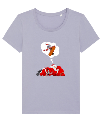 Mos Craciun Viseaza ca se da cu placa! Snowboarding Lavender