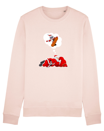 Mos Craciun Viseaza ca se da cu placa! Snowboarding Candy Pink