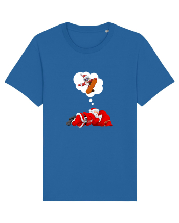 Mos Craciun Viseaza ca se da cu placa! Snowboarding Royal Blue