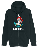 Pârtie... schior Incepător! Feriți-vă! Hanorac cu fermoar Unisex Connector