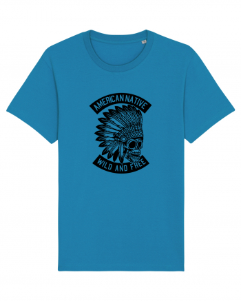 American Native Skull Black Azur