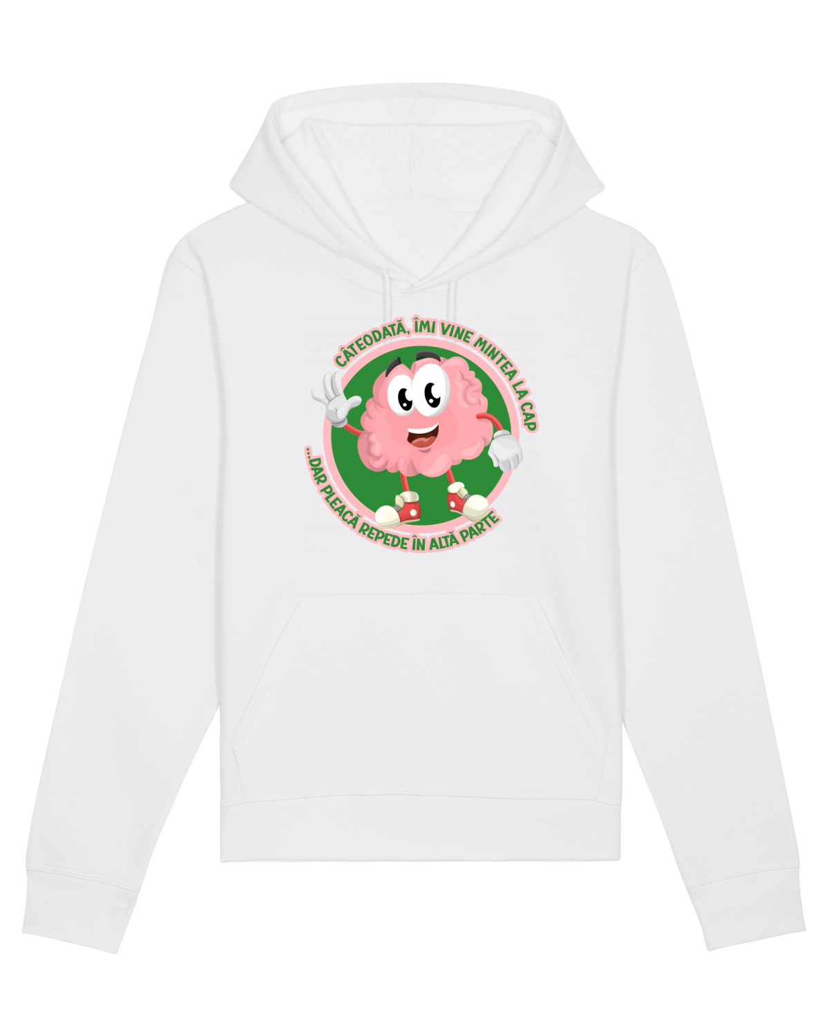 Hanorac Unisex Drummer White